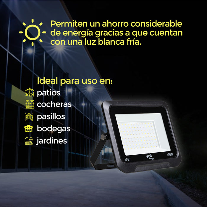 Reflectores Rgv 100w Reflector LED 100 W | RC 100 W — Eco Energy Mexico
